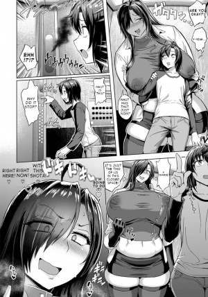 [Herohero Tom] Juuryou Over Kyojo Beta | With an Overweight Big Girl in an Elevator (ANGEL Club 2018-06) [English] [Digital] - Page 4