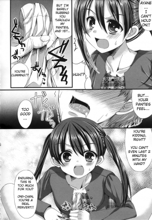 [Mukai Kiyoharu] Onii-chan training diary (COMIC L.Q.M Vol 1) [English] - Page 9