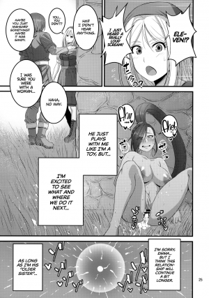 (C94) [Mousou Engine (Korotsuke)] Martina Onee-chan no Seikatsu | Big Sis Martina's Sex Life (Dragon Quest XI) [English] =The Lost Light + mrwayne= - Page 25