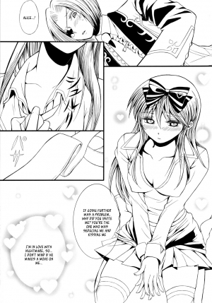 (C82) [Kagami no Kuni (Kusudama Marimo)] To ♥ ki ♥ me ♥ ki Tonight (Alice in the Country of Hearts) [English [_ragdoll] - Page 9