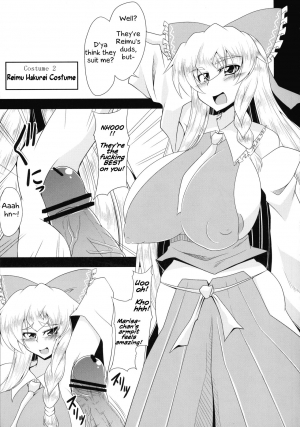 (C80) [Forever and ever... (Eisen)] Glamorous Marisa -Cosplay Ecchi Hen- (Touhou Project) [English] - Page 7