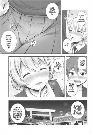 (C96) [Chabashira Chainsaw (Chacharan)] Darjeeling to Koi Hanabi | Darjeeling and Love Fireworks (Girls und Panzer) [English] [AntaresNL667] - Page 8