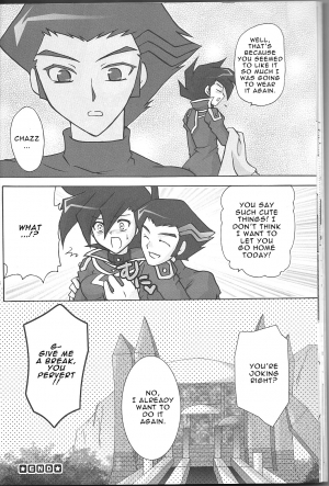 (C57) [BACKRAZE (Hattari Miou)] Renai Battle (Yu-Gi-Oh Duel Monsters GX) [English] - Page 17