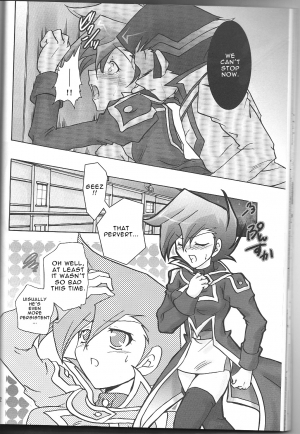 (C57) [BACKRAZE (Hattari Miou)] Renai Battle (Yu-Gi-Oh Duel Monsters GX) [English] - Page 22