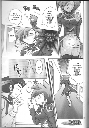 (C57) [BACKRAZE (Hattari Miou)] Renai Battle (Yu-Gi-Oh Duel Monsters GX) [English] - Page 23