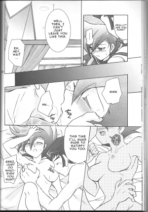 (C57) [BACKRAZE (Hattari Miou)] Renai Battle (Yu-Gi-Oh Duel Monsters GX) [English] - Page 34