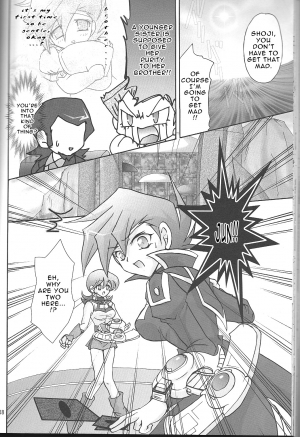 (C57) [BACKRAZE (Hattari Miou)] Renai Battle (Yu-Gi-Oh Duel Monsters GX) [English] - Page 38