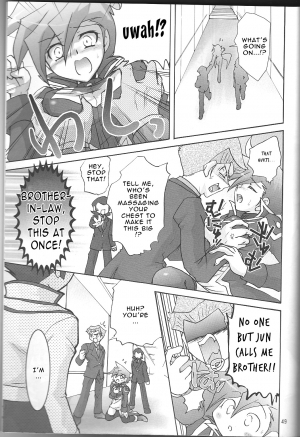 (C57) [BACKRAZE (Hattari Miou)] Renai Battle (Yu-Gi-Oh Duel Monsters GX) [English] - Page 39