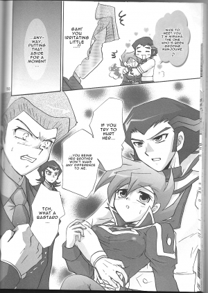 (C57) [BACKRAZE (Hattari Miou)] Renai Battle (Yu-Gi-Oh Duel Monsters GX) [English] - Page 40