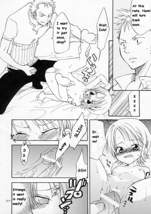(C65) [Kurione-sha (YU-RI)] Loli Loli no Mi! | Rori Rori Fruit (One Piece) [English] [Envy K] - Page 25