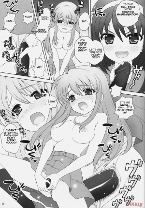 (COMIC1) [SimaSima System (Nagisawa You)] Suzumiya Haruhi no Daikenkyuu! (The Melancholy of Haruhi Suzumiya) [English] [FAKKU] - Page 6