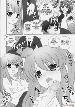 (COMIC1) [SimaSima System (Nagisawa You)] Suzumiya Haruhi no Daikenkyuu! (The Melancholy of Haruhi Suzumiya) [English] [FAKKU] - Page 7