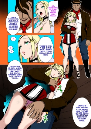 (C88) [H.B.A (Usagi Nagomu)] Kaika - Ochita Elf Tsuma [English] [Facedesk] [Colorized] - Page 6