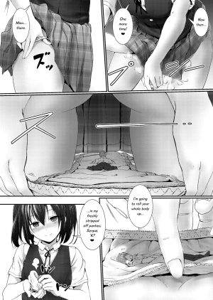 [Honey Lounge (Hachimitsu,DRE)] Soutaisei Kyodai Shoujo | Relative Giantess (Senpai Belongs To Me & Her Little Revenge Game) [English] [DSojourn,L] [Digital] - Page 13