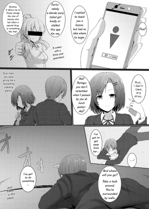 [Honey Lounge (Hachimitsu,DRE)] Soutaisei Kyodai Shoujo | Relative Giantess (Senpai Belongs To Me & Her Little Revenge Game) [English] [DSojourn,L] [Digital] - Page 22