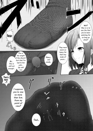 [Honey Lounge (Hachimitsu,DRE)] Soutaisei Kyodai Shoujo | Relative Giantess (Senpai Belongs To Me & Her Little Revenge Game) [English] [DSojourn,L] [Digital] - Page 24