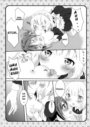 (C89) [Ame Usagi (Amedamacon)] Maid Sharo ga Gohoushi Shimasu | Maid Sharo Will Serve You (Gochuumon wa Usagi desu ka?) [English] {Hennojin} - Page 16