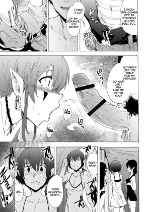 [HIDARIkiki (Kizuki Rei)] Zetsurin Yuusha to Hatsujou Elf Mura [English] [DKKMD Translations] - Page 9