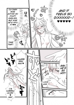 [runningpig] FGO Medb-chan, Cu Chulainn no Are o Zessan Suru (Fate/Grand Order) - Page 18