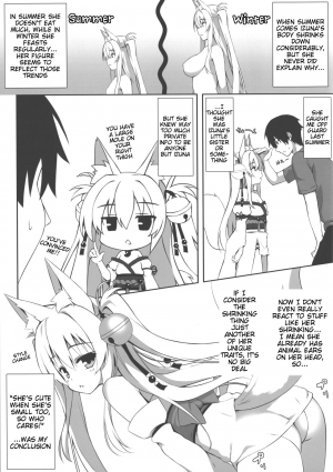 (C92) [Nodomaru Biyori (Yuzuka)] Motto Mofumofuru 2 [English] [Tigoris Translates] - Page 7