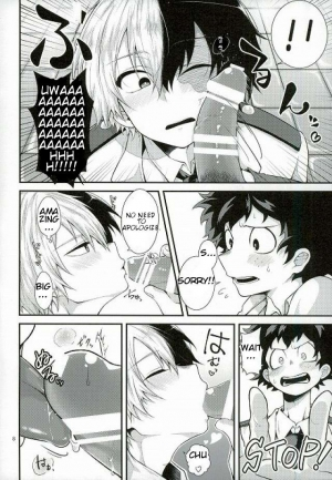 (Douyara Deban no Youda! 2) [Sakana Kusai (Sakamei Hamachi)] Kimi no te (Boku no Hero Academia) [English] [fvckhigin] - Page 6