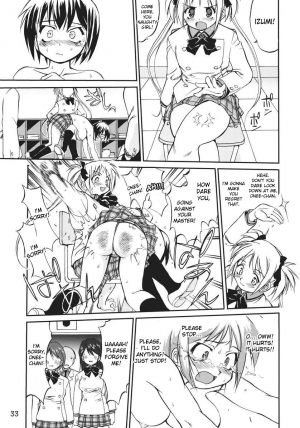 (C69) [Takotsuboya (TK)] Kore ga Watashi no Teisoutai Plus! - This is my Chastity Belt Plus! (He Is My Master) [English] [desudesu] - Page 33