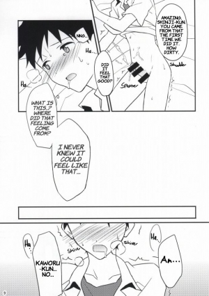 (Kimi to no Rendan 4) [Hama no Mae (Nekomaru)] Flag Kaishuu (Neon Genesis Evangelion) [English] [Fushigi] - Page 9