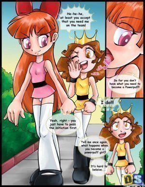 Power Girl Shemale - Powerpuff Girls- Power Fuck - toon porn comics | Eggporncomics