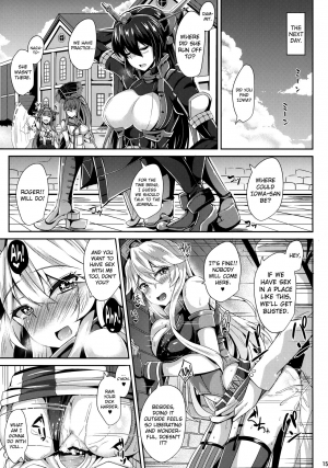 (C92) [Tiusan Kingdom (Kazamitiu)] Iowa to Mechamecha Ecchi Suru Hon | Wild Sex With Iowa (Kantai Collection -KanColle-) [English] {biribiri} - Page 17