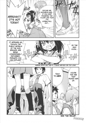 (C72) [Hapoi-dokoro (Okazaki Takeshi)] Arterna 2 (The Melancholy of Haruhi Suzumiya) [English] [FAKKU] - Page 7