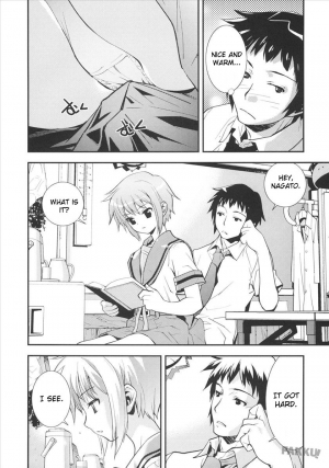 (C72) [Hapoi-dokoro (Okazaki Takeshi)] Arterna 2 (The Melancholy of Haruhi Suzumiya) [English] [FAKKU] - Page 11