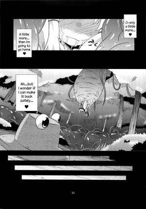 (COMIC1☆6) [Happiness Milk (Obyaa)] Nikuyokugami Gyoushin - I give tentacle a body - (Touhou Project) [English] {Sharpie Translations} - Page 22