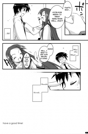 (C70) [ANGYADOW (Shikei)] feeling happy (The Melancholy of Haruhi Suzumiya) [English] {EHCove} - Page 32