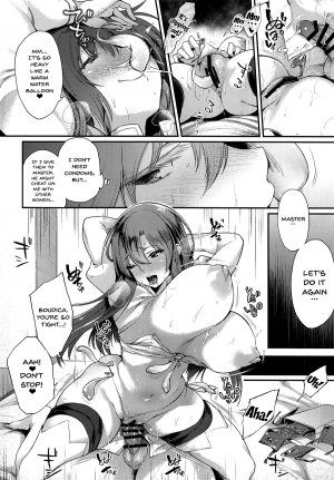  (COMIC1☆15) [Mata Ashita. (Oohira Sunset)] Boudica-san to Gom. -Condom Hen- | Boudica-san and Gom. -Condom Edition (Fate/Grand Order) [English] {Doujins.com}  - Page 18