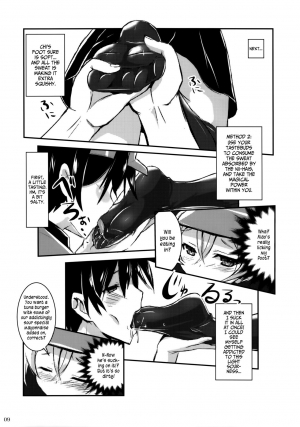  (C84) [Archetype (Akaza)] Hataraita Atono KneeSo Summer! ~Foot Job & Good Smell!~ | The Devil in My Kneesocks (Hataraku Maou-sama!) [English] [PSYN]  - Page 7