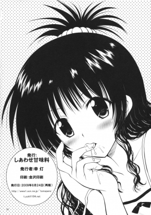[Shiawase Kanmiryou (Yuki Tomoshi)] Yaki Mikan (To LOVE-Ru) [English] {Doujins.com} [2009-08-24] - Page 22