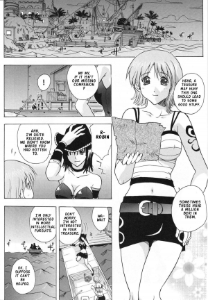 (CR35) [Studio Wallaby (Kika = Zaru)] Nami to Robin no I Love Piece (One Piece) [English] {Doujin-Moe.us} - Page 4