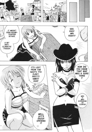 (CR35) [Studio Wallaby (Kika = Zaru)] Nami to Robin no I Love Piece (One Piece) [English] {Doujin-Moe.us} - Page 5