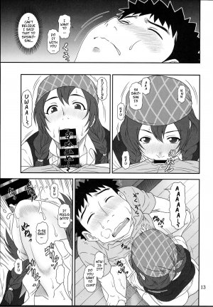 (COMIC1☆8) [Oretachi Misnon Ikka (Suhara Shiina)] Naisho no Cafe | Cafe Secrets (Shirokuma Cafe) [English] [Copy Of] - Page 13