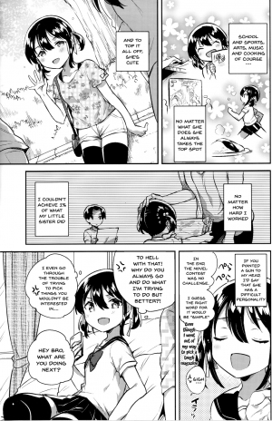 (COMIC1☆14) [squeezecandyheaven (Ichihaya)] Imouto wa Genius | My Little Sister Is a Genius [English] {Doujins.com} - Page 6