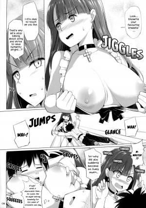 (COMIC1☆11) [TOYBOX, Kujira Logic (Kurikara, Kujiran)] Nyuuri Keizoku Kyousha Kikan Roku | The Principle of Continuous Mammary intercourse 6 (Fate/Grand Order) [English] [EHCOVE] - Page 8