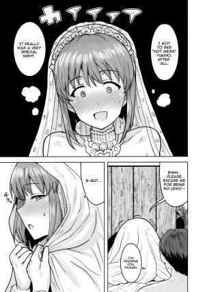 (Utahime Teien 20) [PLANT (Tsurui)] Yukiho to yoru no kekkonshiki | Evening Wedding with Yukiho (THE IDOLM@STER) [English] - Page 41