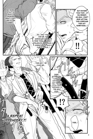 (Golden Blood 11) [Lastcrime (U)] TRAIN PANIC (JoJo's Bizarre Adventure) [English] [Flipped Switch Scanlations] - Page 9