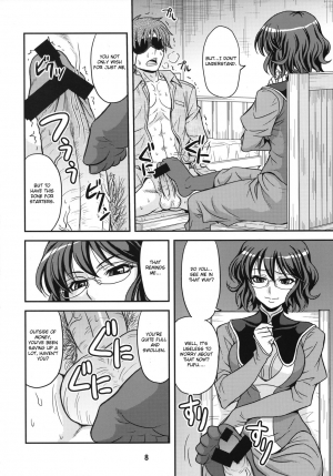 (COMIC1☆2) [Junpuumanpandou (Hida Tatsuo)] GLASSES 00 (Mobile Suit Gundam 00) [English] [CGrascal] - Page 8