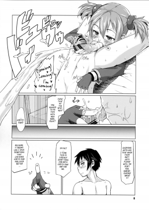  (C83) [Shichimen Soka (Sexyturkey)] Silica-chan ni Oshiri Ijirareru Hon | Silica-chan Playing With Your Butt Book (Sword Art Online) [English]  - Page 8