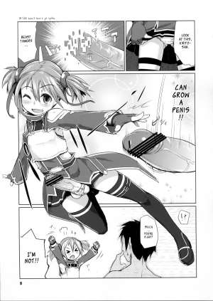  (C83) [Shichimen Soka (Sexyturkey)] Silica-chan ni Oshiri Ijirareru Hon | Silica-chan Playing With Your Butt Book (Sword Art Online) [English]  - Page 9