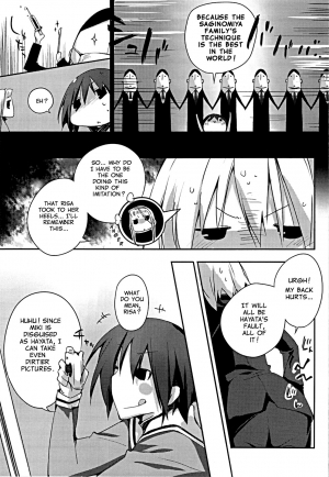  (COMIC1☆3) [Mono x Chro (Kokonoka)] Himo-pan to Maid-san de. (Hayate no Gotoku!) [English] {Ehcove}  - Page 9