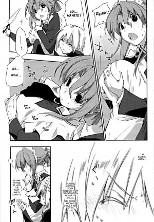  (COMIC1☆3) [Mono x Chro (Kokonoka)] Himo-pan to Maid-san de. (Hayate no Gotoku!) [English] {Ehcove}  - Page 11