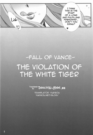 (COMIC1☆3) [H.B (B-RIVER)] Vansu Kanraku - Byakko Juurin [Fall of Vance] (Queen's Blade) [English] {doujin-moe.us} - Page 9