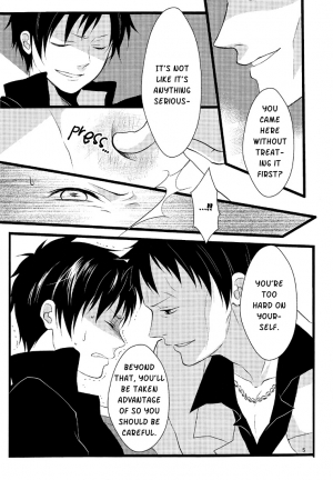 (GOOD COMIC CITY 17) [Eartheater (Dorina)] Cicatrix (Durarara!!) [English] [Yaoi-Sei] - Page 8